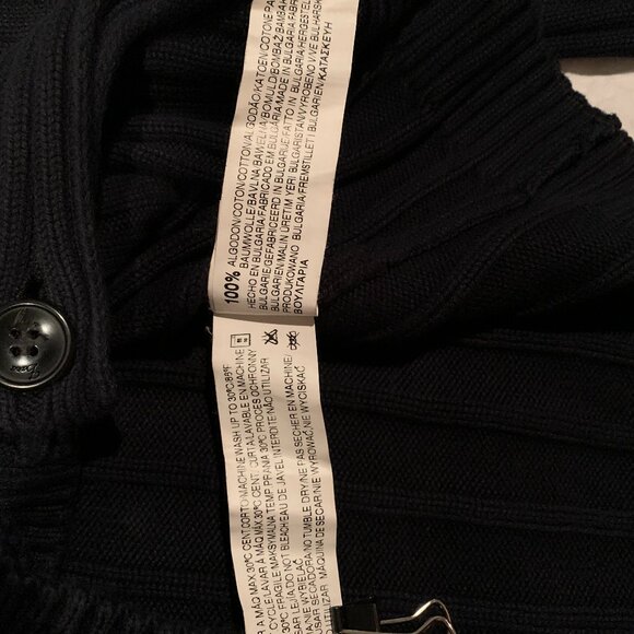 Zara back shawl collar cardigan - Picture 8 of 9